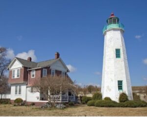 Old Point Comfort Lighthouse - Fort Monroe N.M.