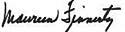 maureen finnerty signature