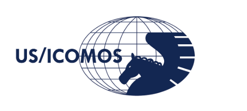 Logo: United States Committee of the International Council on Monuments and Sites